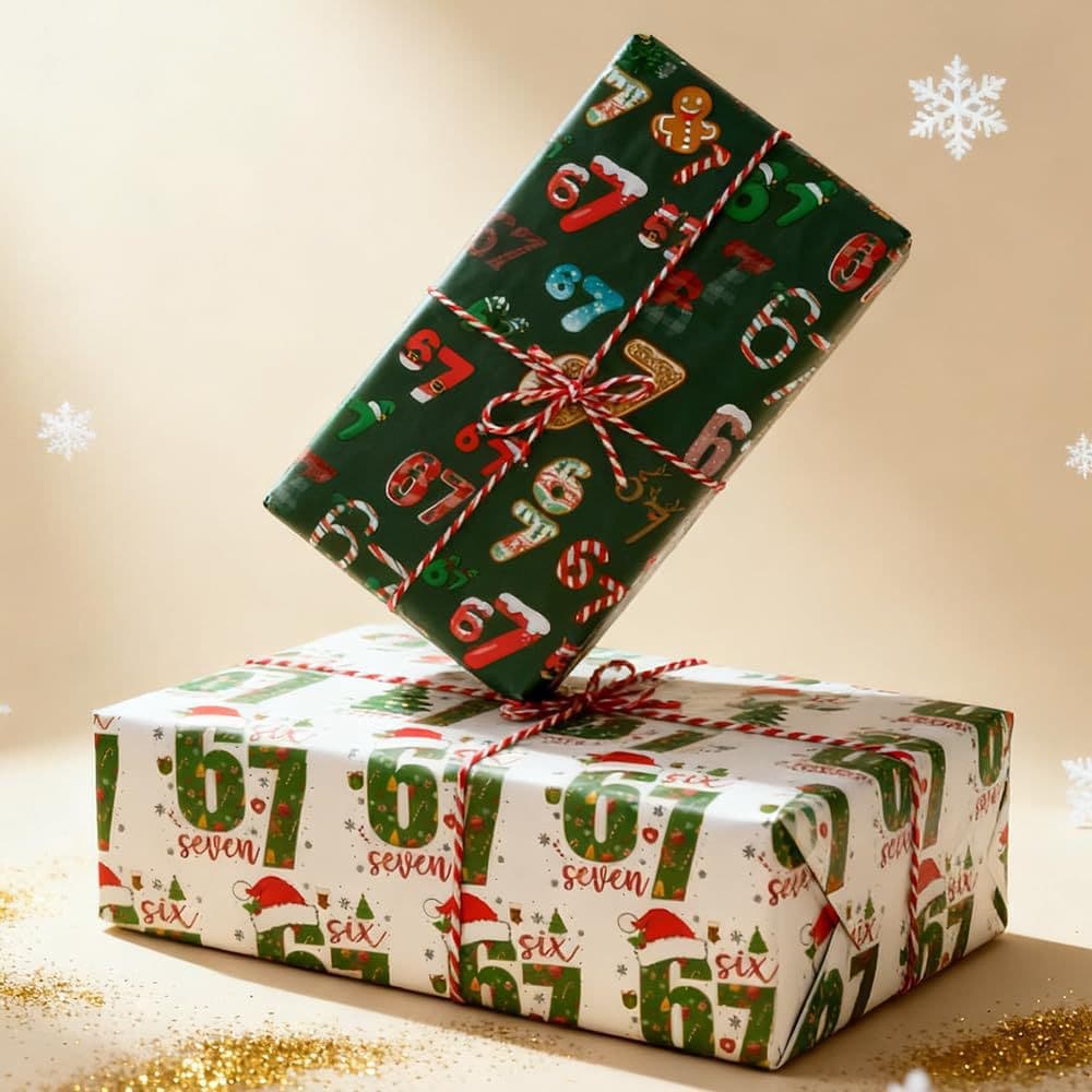 Cross-border new Christmas Gift Wrap Christmas gift packaging Christmas wrapping paper holiday gifts