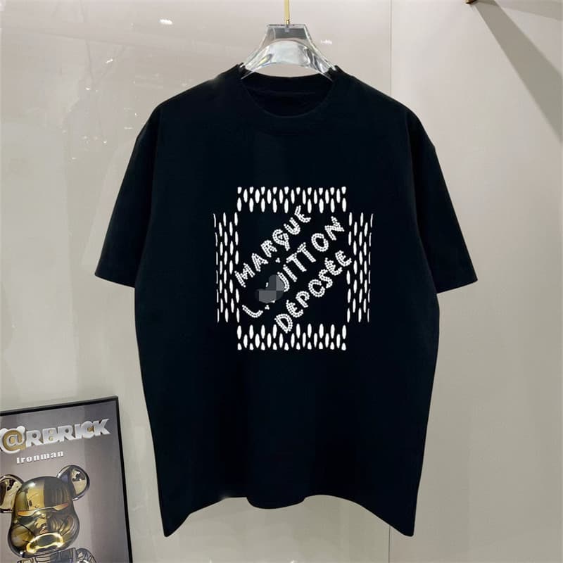Correct version of short-sleeved men's popular 2026 new American trendy brand t-shirts trendy loose half-sleeved big-name men's and women's models