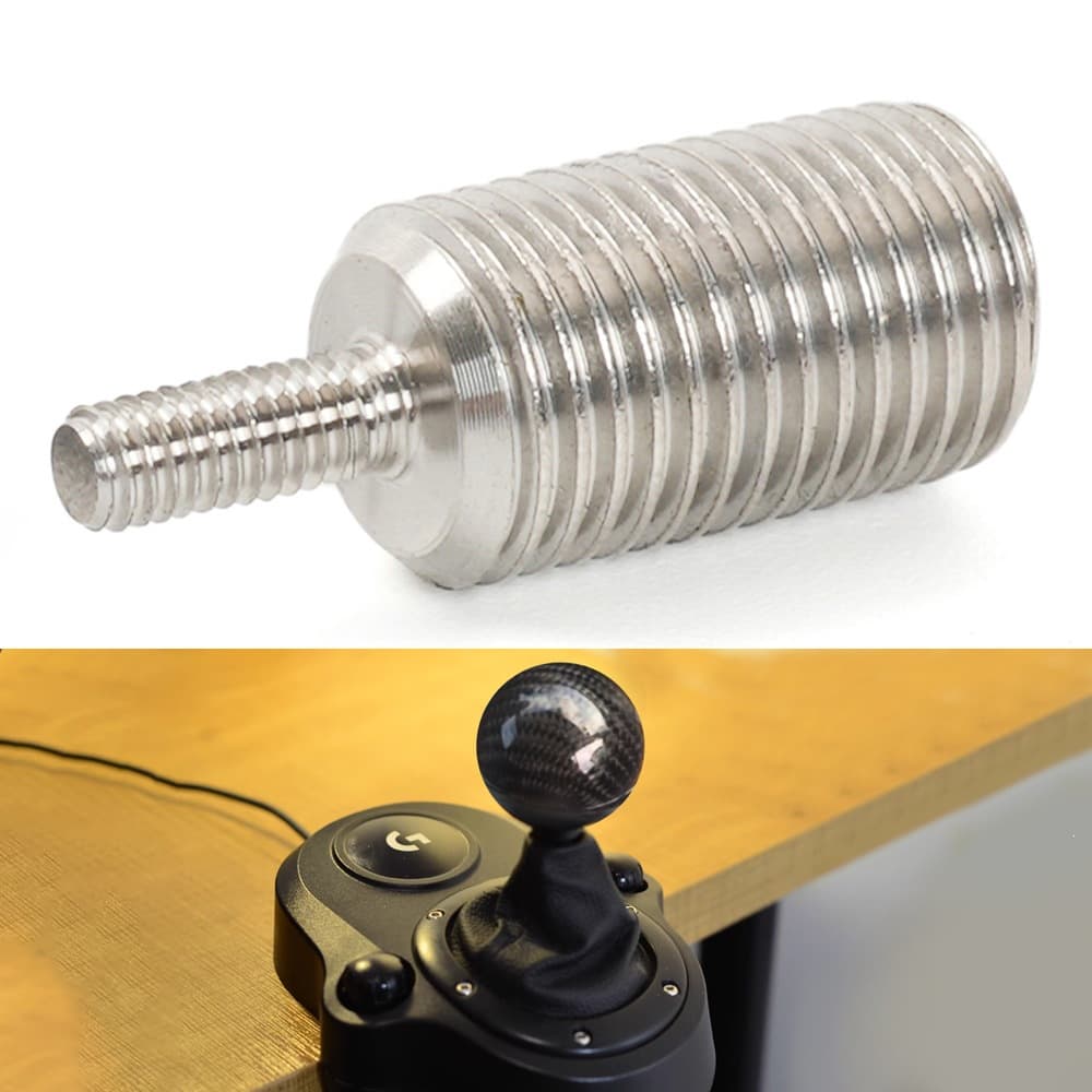 Adapter for Logitech G29 G923 Gear Shift Knob Modification, Shifter Lever Joystick Conversion Screw