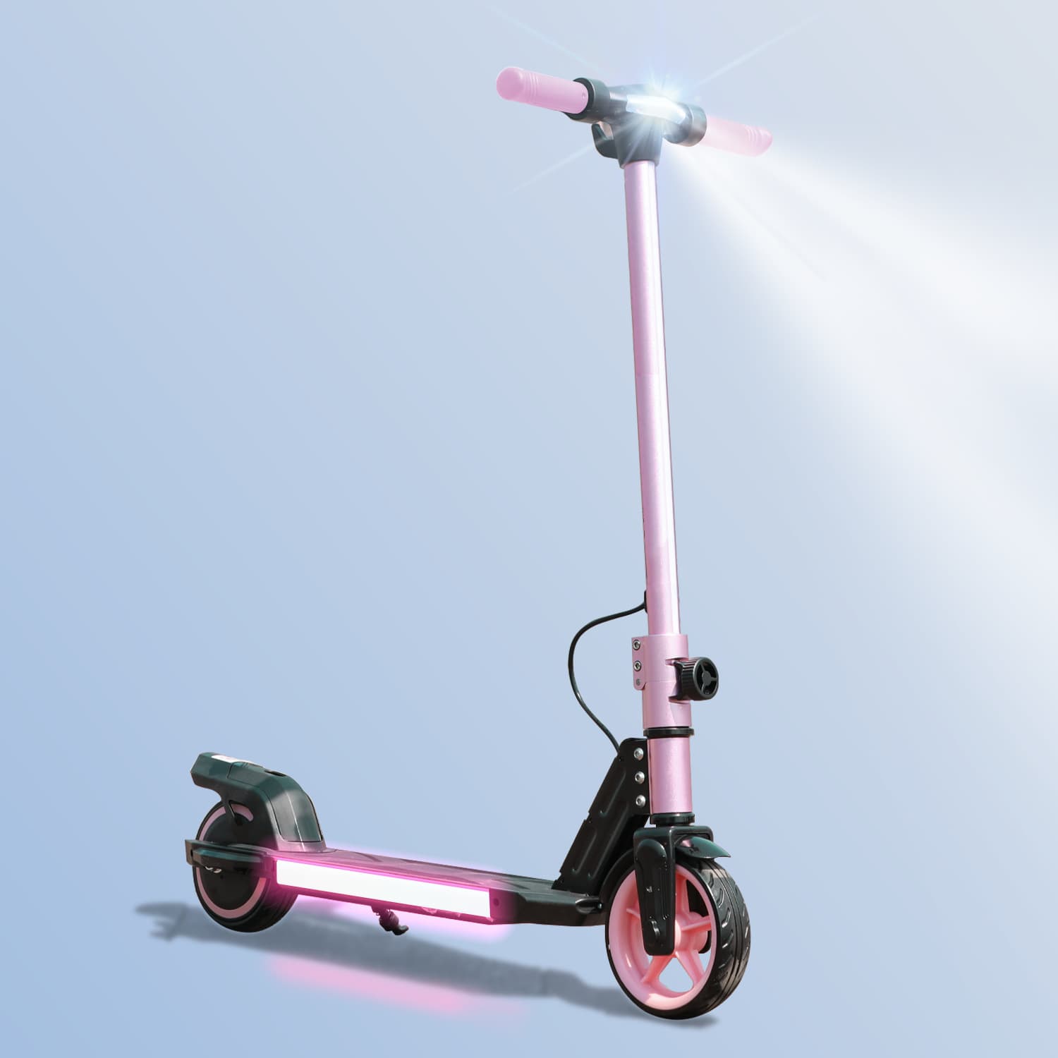 Children's Electric Scooter All-Aluminum Youth Short-Distance Commuter Two-Wheel Scooter Source Factory Manufacturer