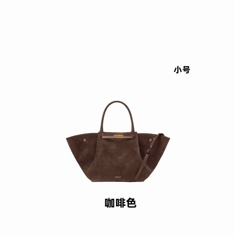 Demellier Wing Bag New Premium New York Bag Genuine Leather Large Capacity Tote European and American Handheld Briefcase