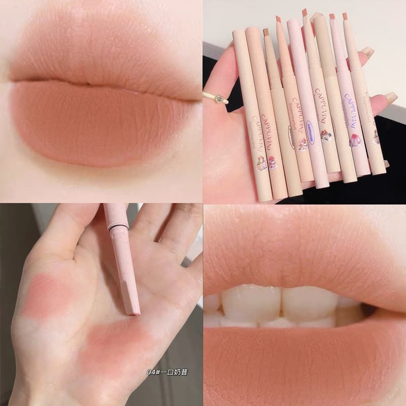Cappuvini Lip Liner Pencil Shaping Nude Lip Contour Lipstick Pencil Domestic Cosmetics Lip Pencil Lipstick