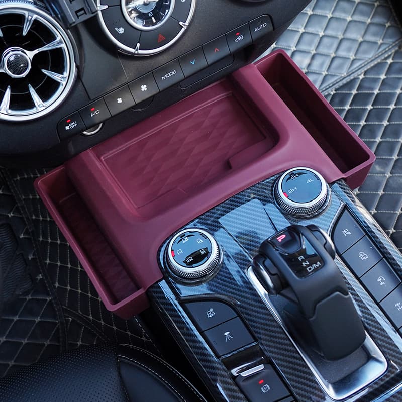 Tank 300 Storage Box Center Console Modification Silicone Soft Rubber Organizer Custom Fit Accessories Great Wall Tank