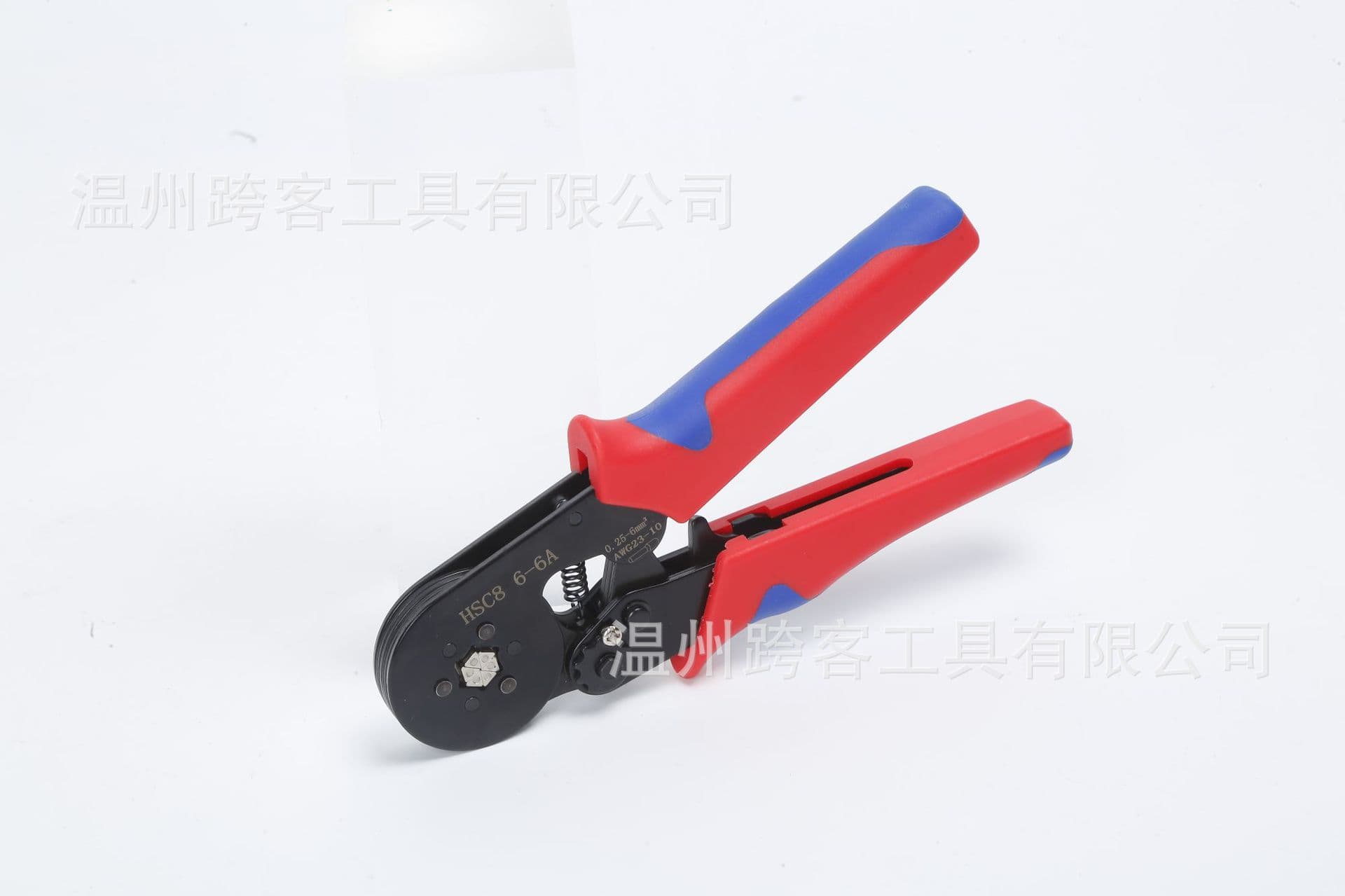 HCS8 6-4A/6-6A Ferrule Crimping Pliers Set Multi-Specification Multi-Function Crimping Tool Cold Press Pliers