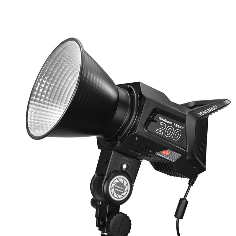 Yongnuo YNRAY200 live streaming video LED fill light, constant 200W, adjustable color temperature COB studio video light