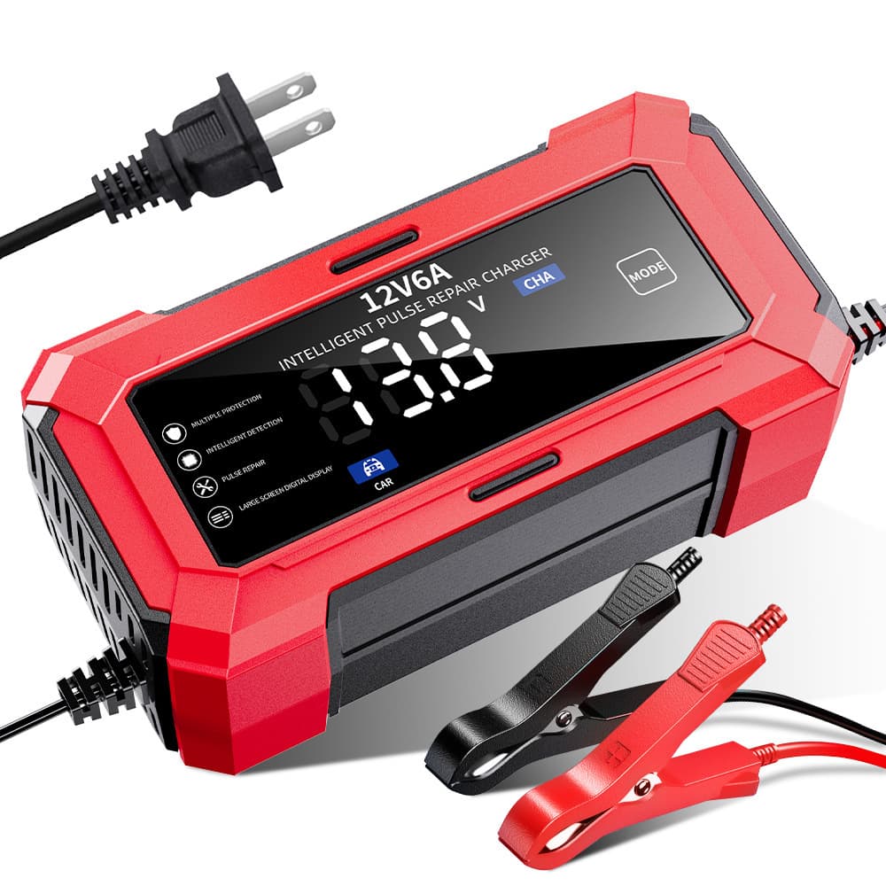 Cross-border 12V6A Charger Car Battery Charger Motorcycle Battery Charger Battery Charger