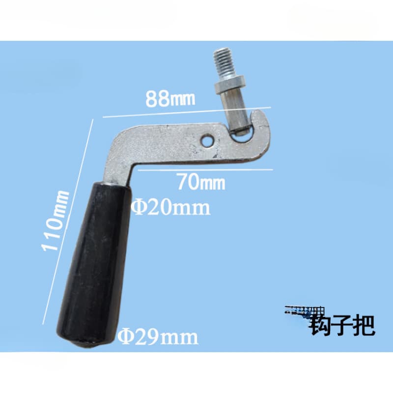 CNC Boiler Door Handle, Boiler Handle, Hammer Handle, Bakelite Handle, Stove Door Hook Handle, Household Boiler Door Handle
