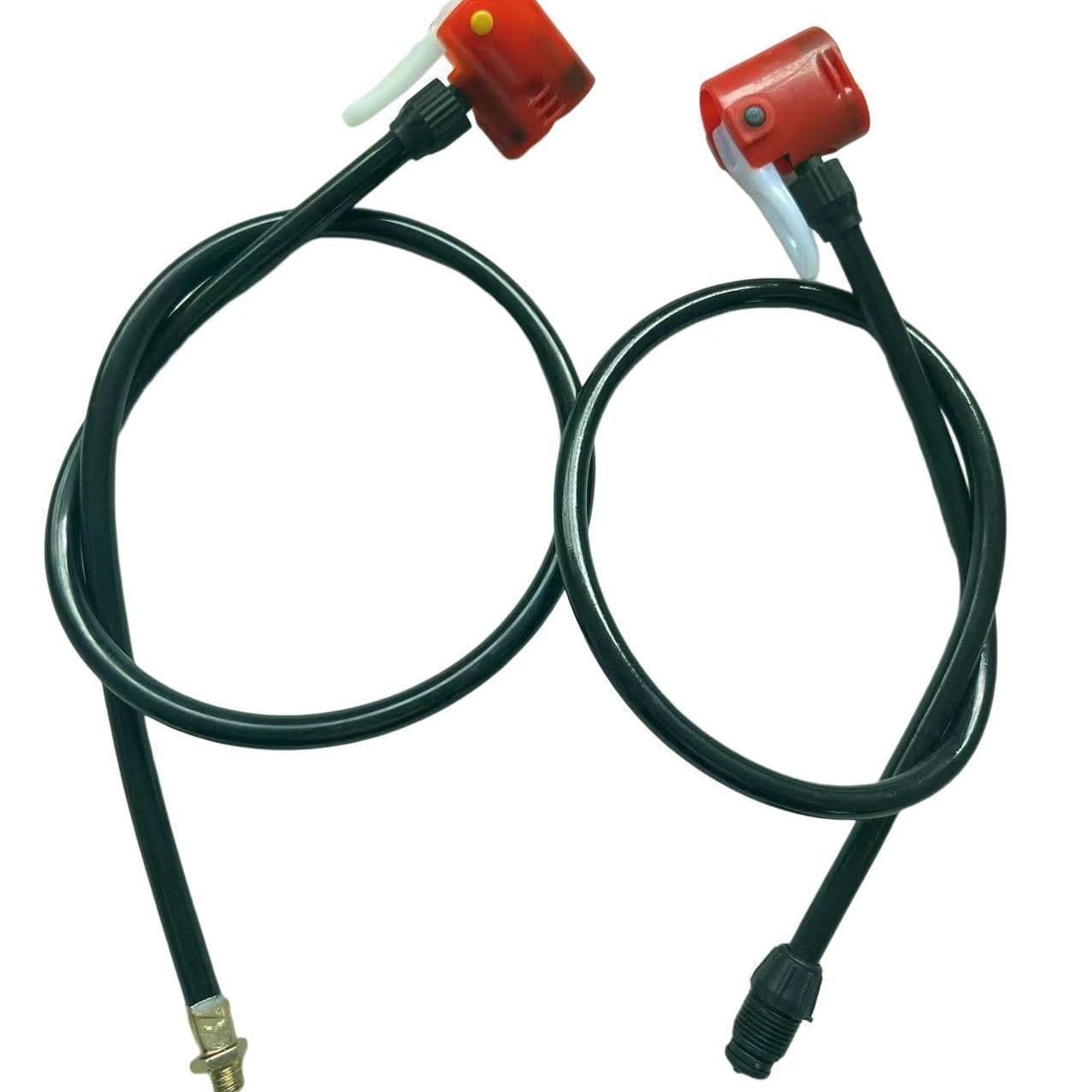 Pump hose, air tube, nozzle, and complete set of pump parts and accessories