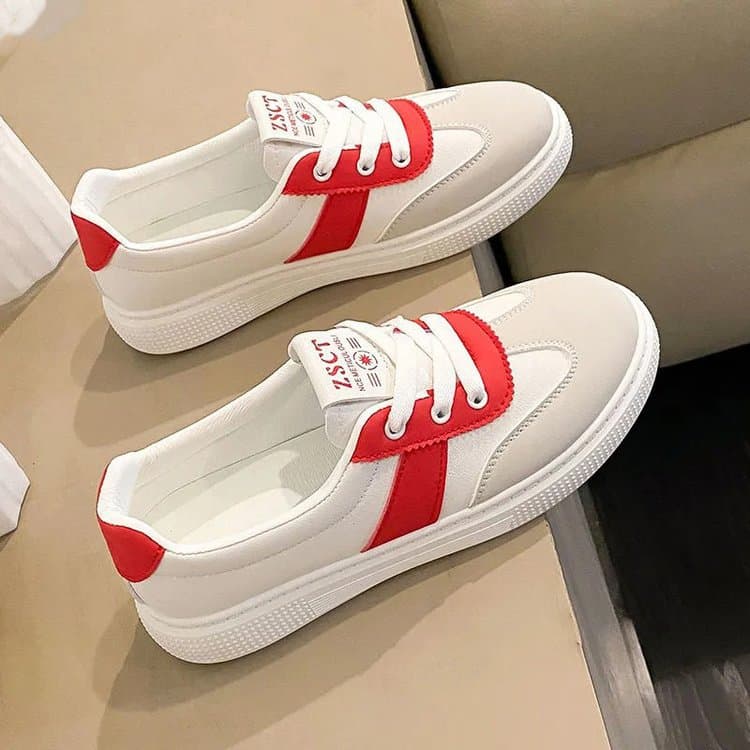 Export Large Size Flat Sole Women's Shoes 2025 Summer New Shallow Cut Casual Sneakers Women Fashion Versatile Sports Shoes Wholesale