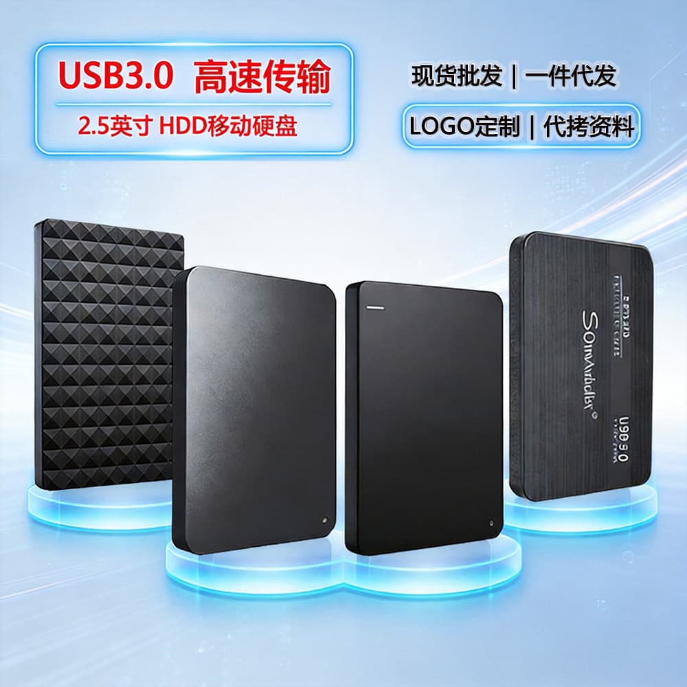 HDD External Portable Hard Drive 160GB 250GB with Preloaded Educational Training Materials Game Disk 320GB