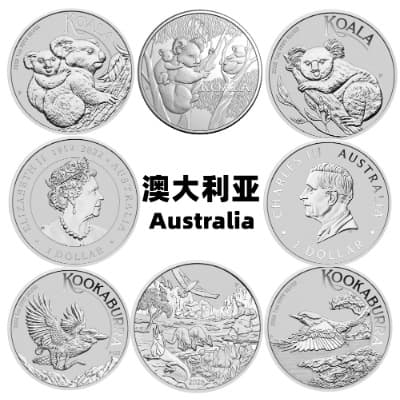 1:1 Foreign Trade Silver Coin eBay Commemorative Coin Australian Animal Commemorative Coin 1oz Imitation Pure Silver Coin Non-Magnetic