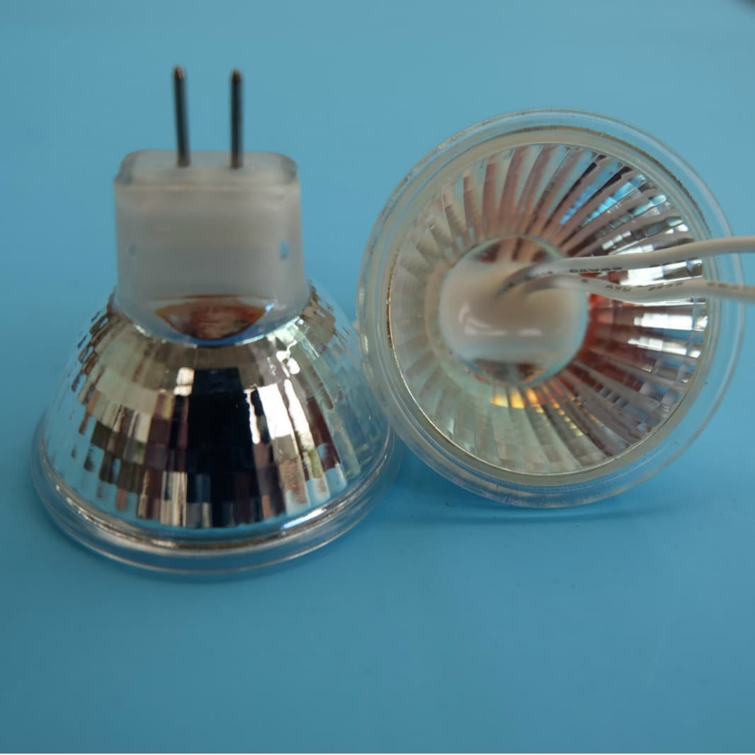 MR11 glass lamp reflector housing - Manufacturer supplies MR11 lamp reflectors in large quantities.