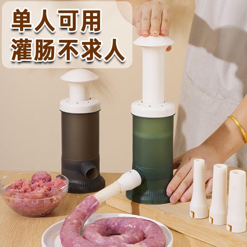 Sausage machine, sausage casing, household manual sausage machine, sausage casing filling tool, canned sausage artifact, cross-border