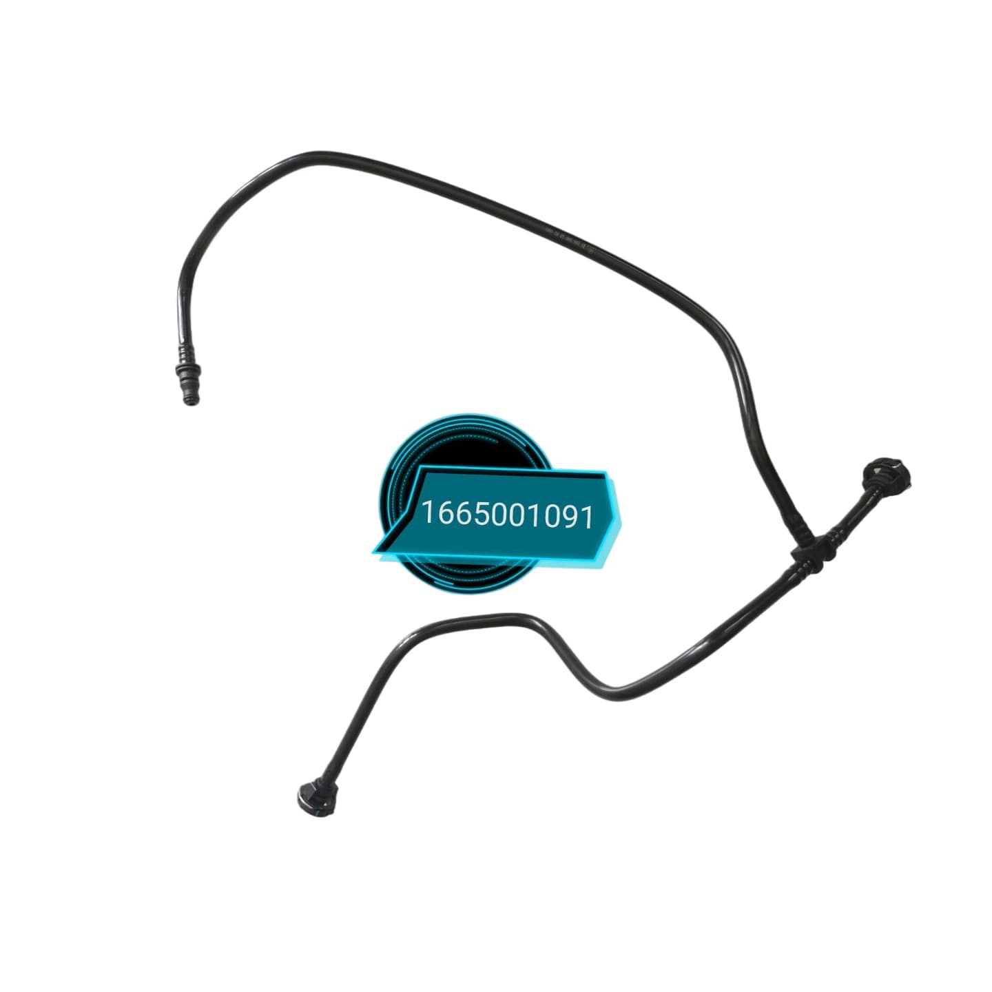 1665001091 for Mercedes-Benz radiator water pipe, nylon pipe