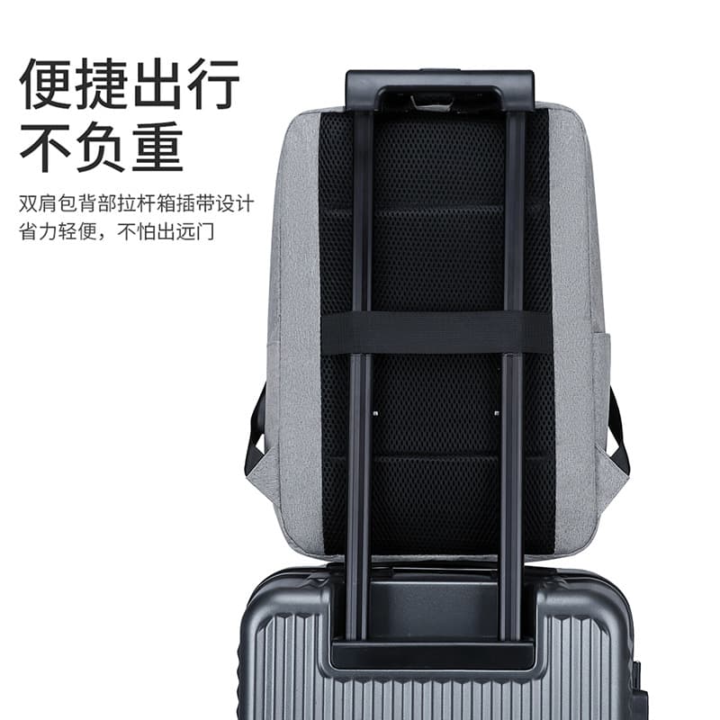 Upgraded Laptop Backpack Business Computer Bag 15.6 Inch Men's Casual Travel Backpack for Women, Custom Logo Available