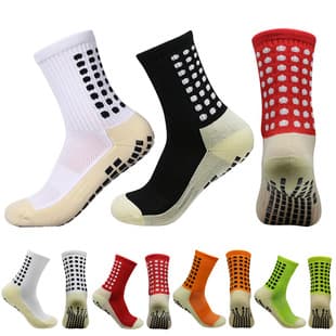 Football Socks Professional Sports Dot Glue Socks Mid-Calf Compression Socks Cross-Border Yoga Non-Slip Socks for Men and Women