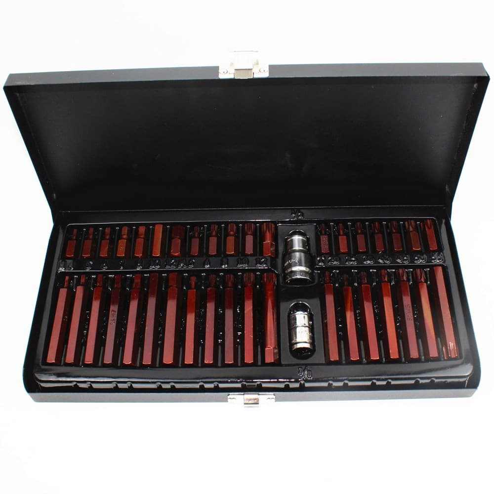 40-piece Socket Wrench Set Star Bit Combination Press Bit Group Screwdriver Inner Hex Wrench Auto Repair Tool Kit