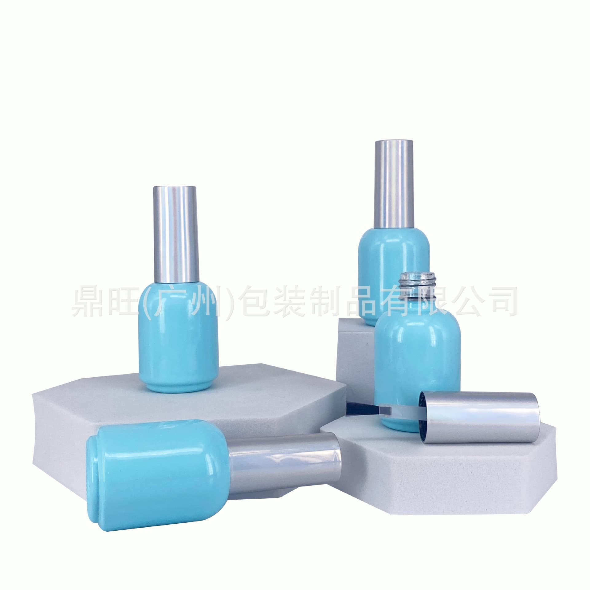15ml glass gel polish bottle, spray coating electroplated nail polish bottle, nail art bottle gel polish refill bottle