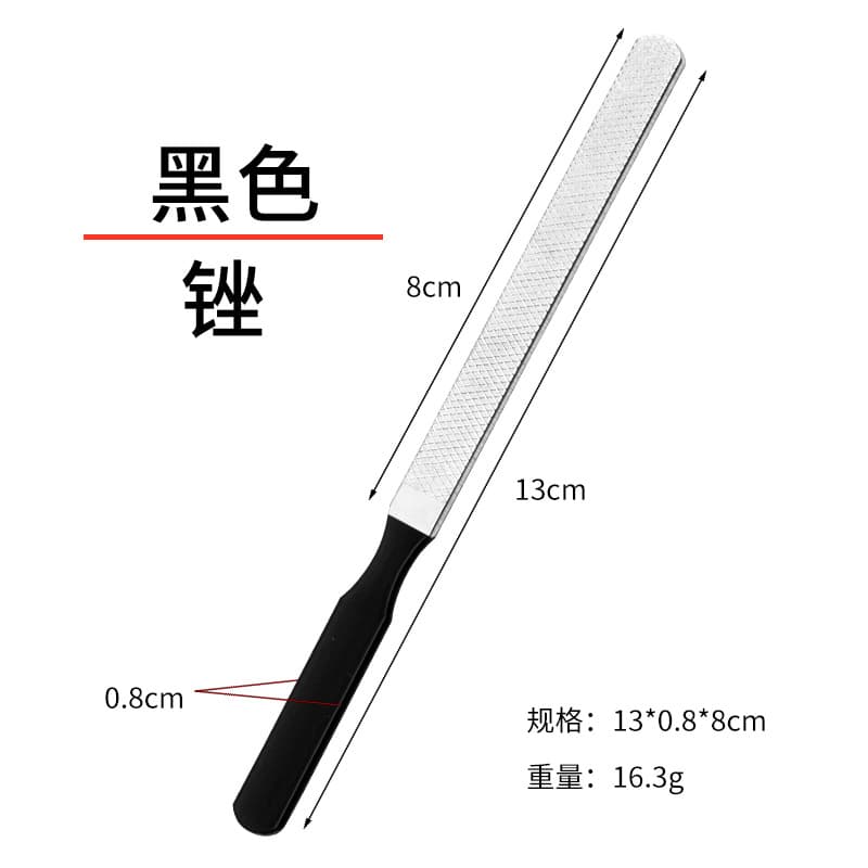 Factory Wholesale Stainless Steel 13cm Professional Foot File Set for Callus Removal and Toenail Fungus Treatment