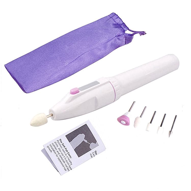 Nail Art Supplies Simple Portable Nail Drill Pen Battery Powered Electric Nail File Factory Direct