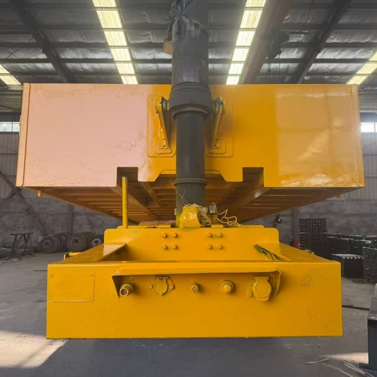 9.5m rear-tipping dump semi-trailer, three-axle sand and gravel transport vehicle, vertical tipping dump truck, stake rear-tipping dump truck