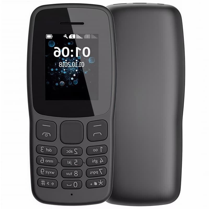 106 Dual SIM Dual Standby Mobile Phone for Foreign Trade, Student Phone, Senior Phone, Backup Phone, No Camera, Bar Phone, Elderly Phone 105