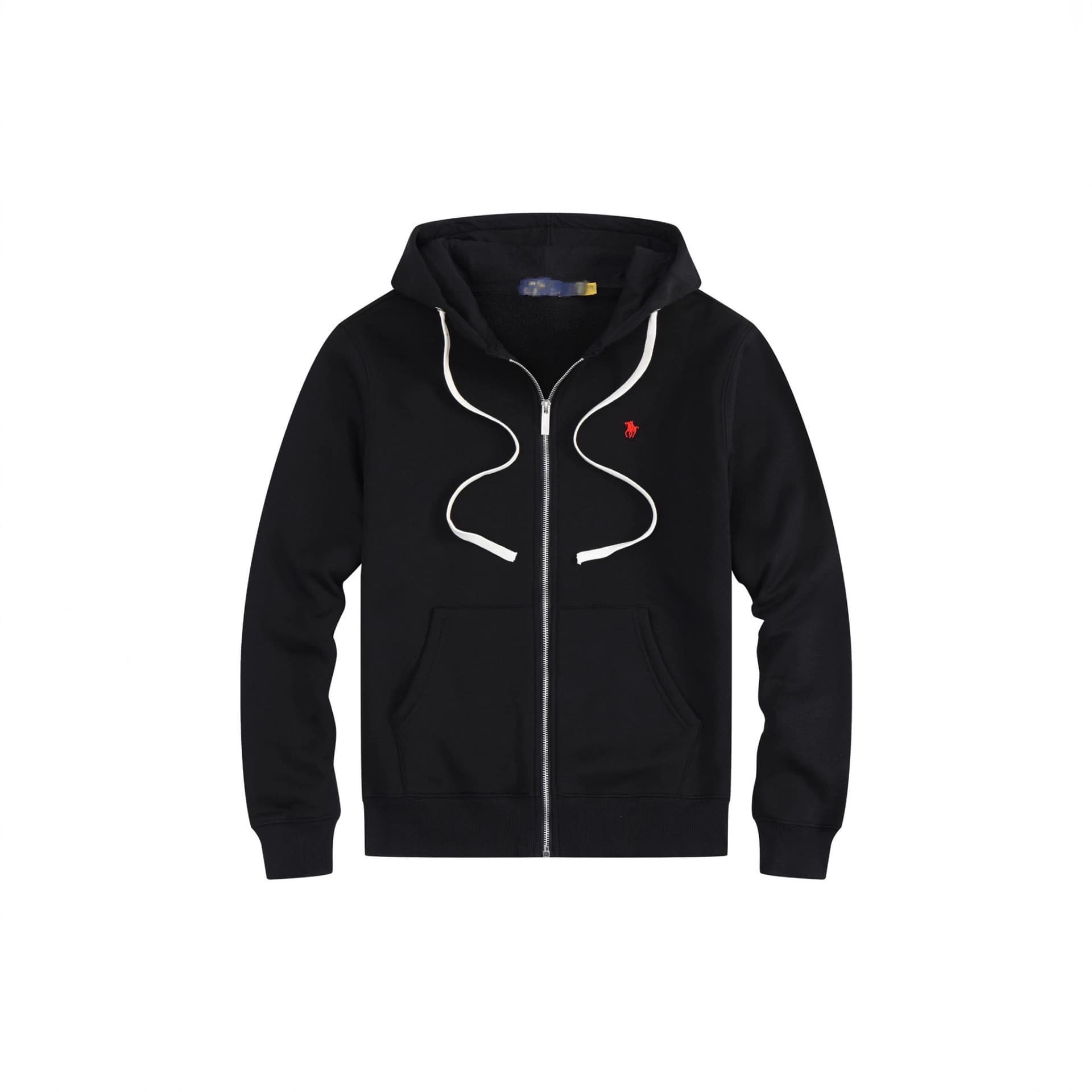 Cross-Border Embroidered Thick Spring/Autumn Polo Casual Set Couple Pony Logo Cardigan Thick Rope Hoodie RL Outerwear