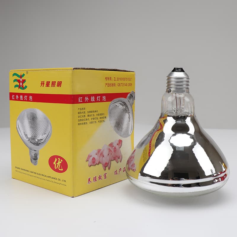 Dexing thickened hemp noodles 150W 250W Chicken Duck pig heat preservation lamp livestock breeding heating bulb