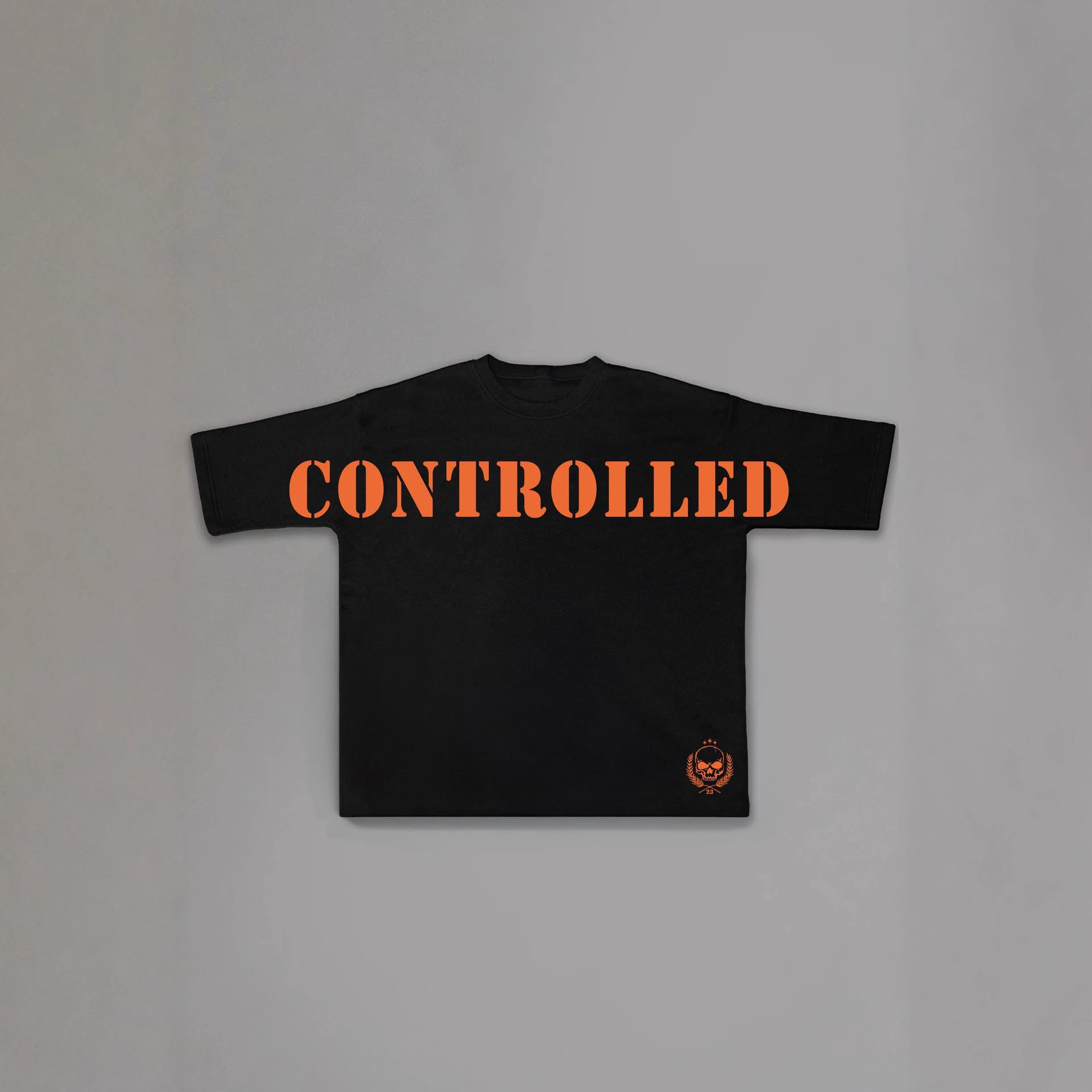 Kontrolledinsanity Men's T-Shirt Summer Gym Fitness Loose Short Sleeve Running Basketball Training Top