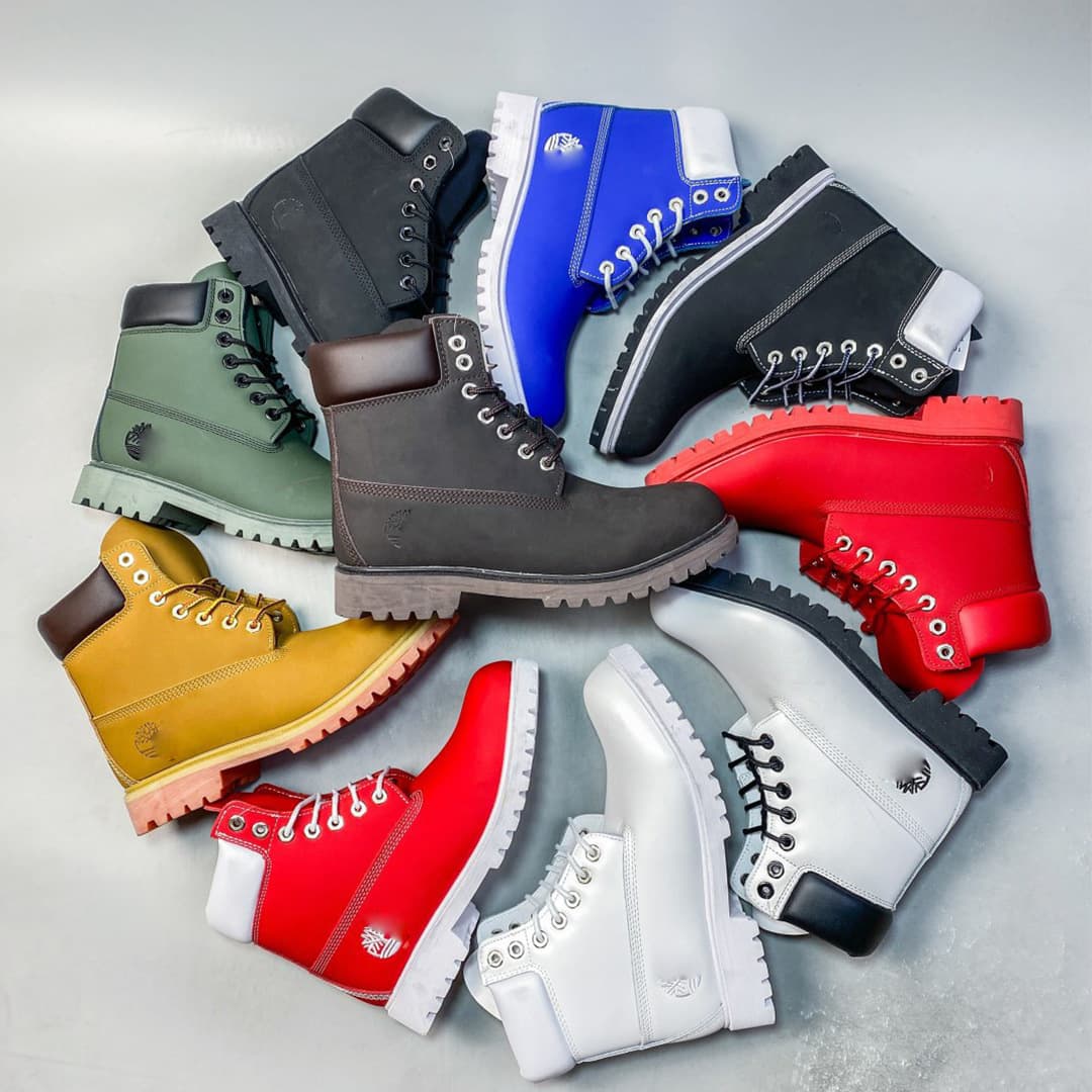Cross-Border Exclusive Classic Yellow Boots, Outdoor Boots, Men's Indestructible Leather Boots, High-Top Martin Boots, Women's Sports Boots