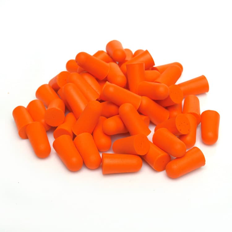 2025 Model Soundproof PU Sponge Earplugs for Noise Protection Sleep Aviation Noise Reduction, Individually Bagged