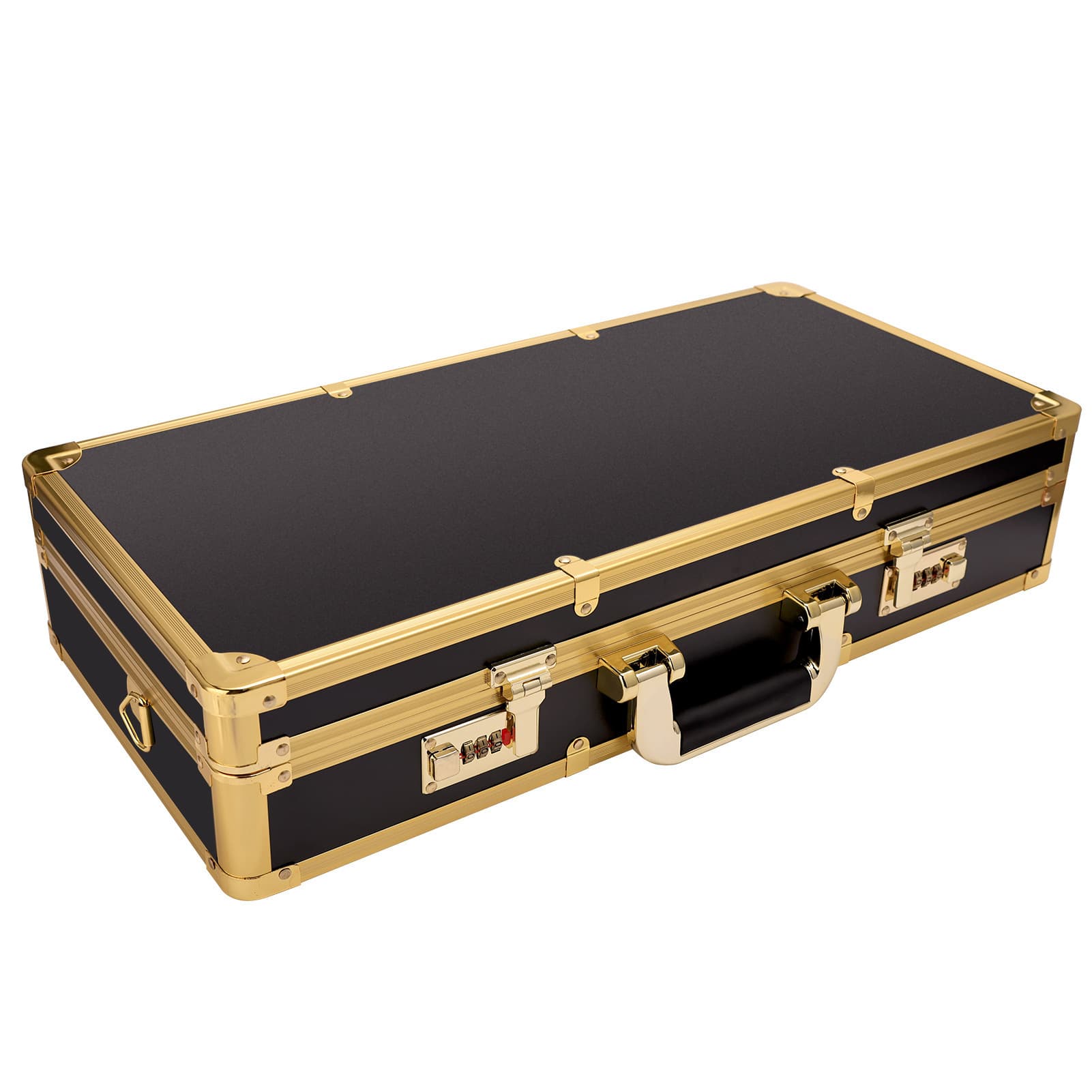 Cross-border spot portable tool box custom barber tool box large capacity aluminum alloy storage box source factory