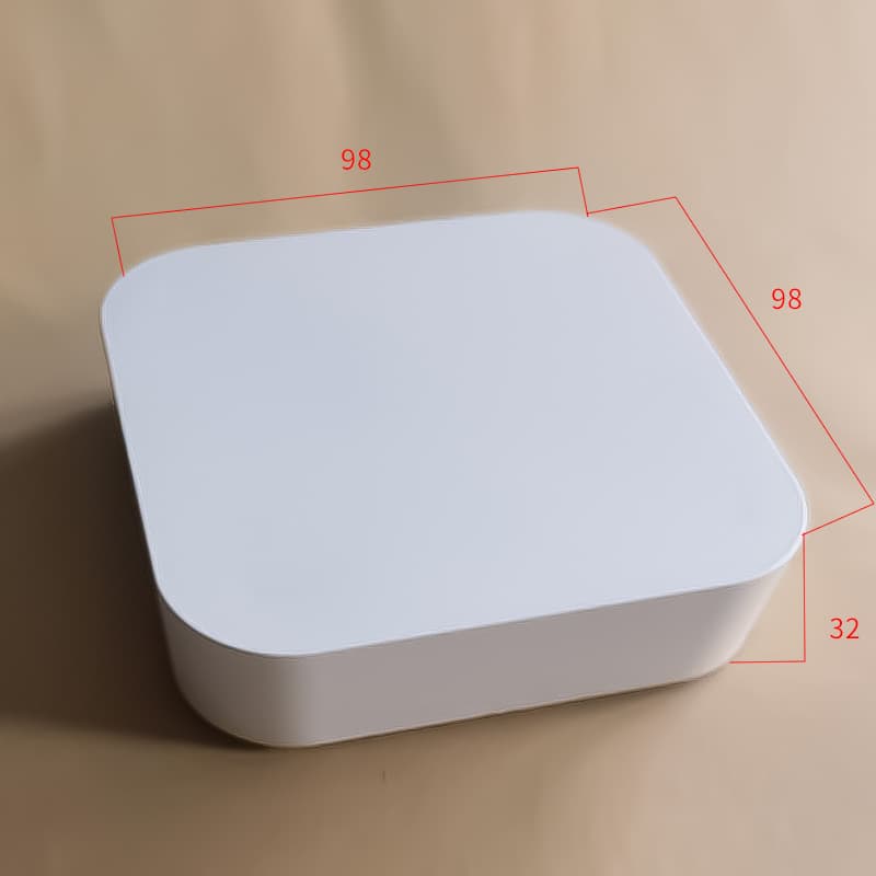 ABS Junction Box Plastic Terminal Box XL443: 98*98*32mm Outdoor Power Button Junction Box