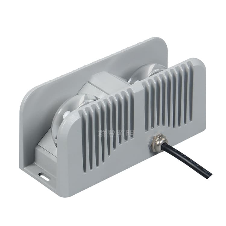 Source manufacturer offers DMX512 externally controlled RGB balcony lights, dual-head 18W windowsill lights for hotels and KTVs.