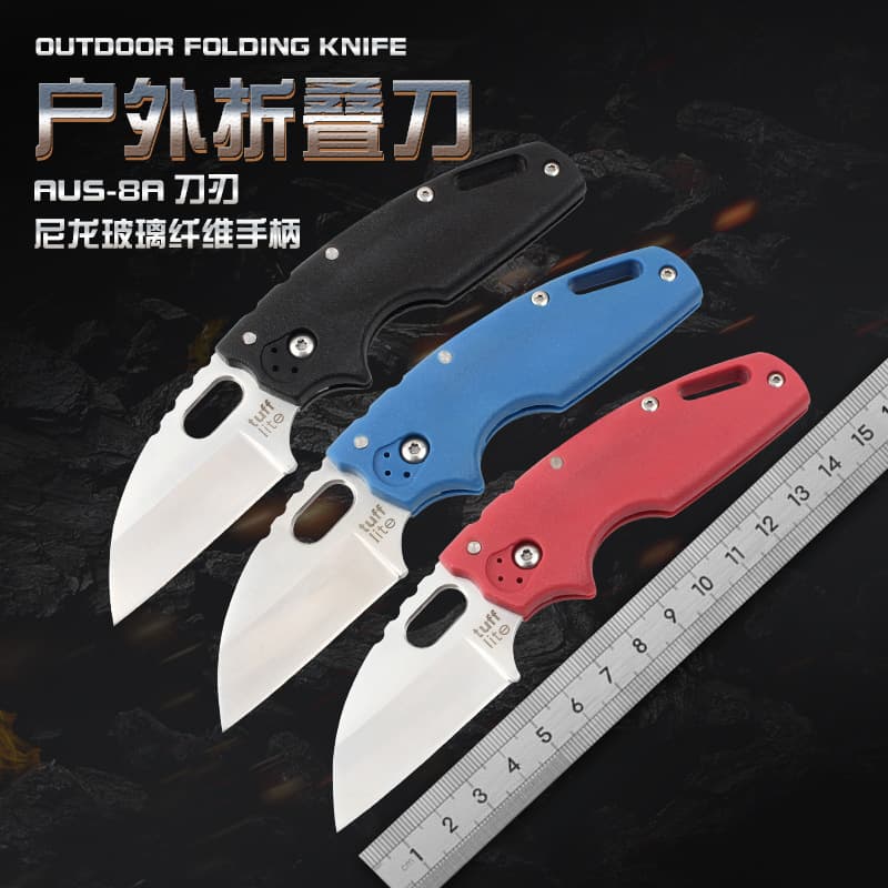 Cold Steel 20LT Folding Knife EDC Outdoor Self-Defense Camping Hunting Survival Pocket Knife Practical High Hardness Fruit Knife