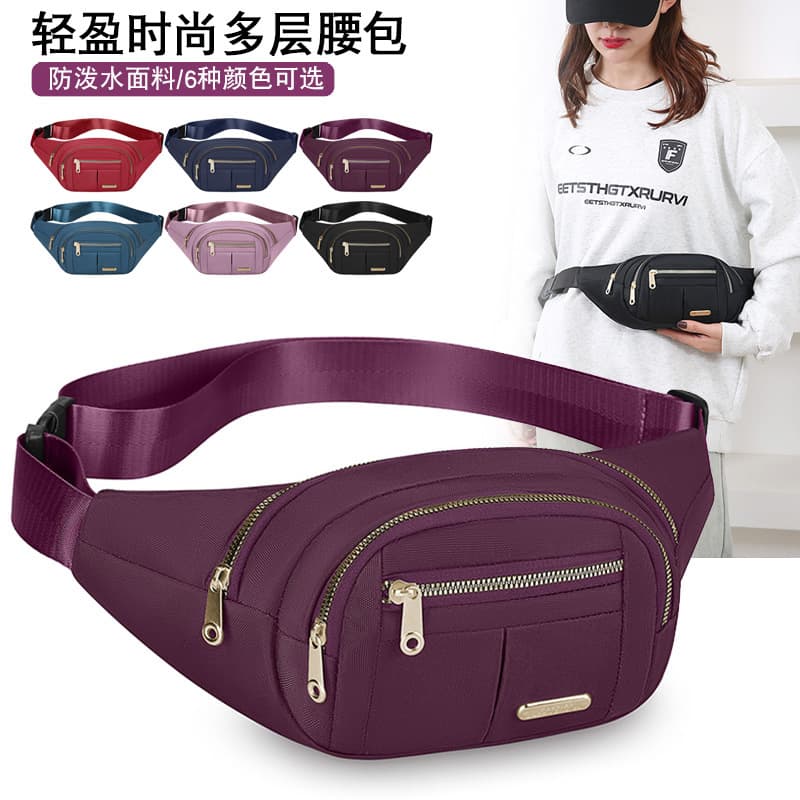Waterproof Cash Waist Pack for Men and Women, Durable New Outdoor Multi-Functional Sports Wallet, Large Capacity for Money and Phone