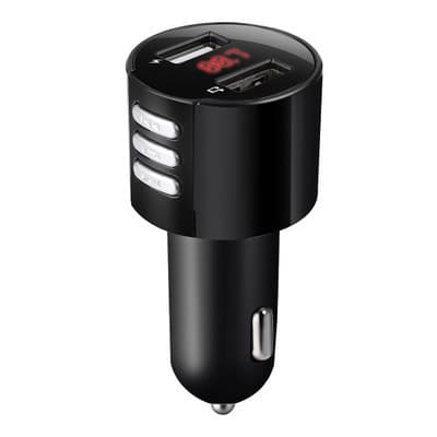 X18 manufacturer new car mp3 car bluetooth hands-free FM transmitter Car mp3 music player dual car