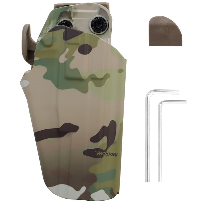 Tactical Quick-Draw Holster CS Game Gear Multi-Function Belt Holster Costume Film Prop Portable Tactical Belt Camouflage