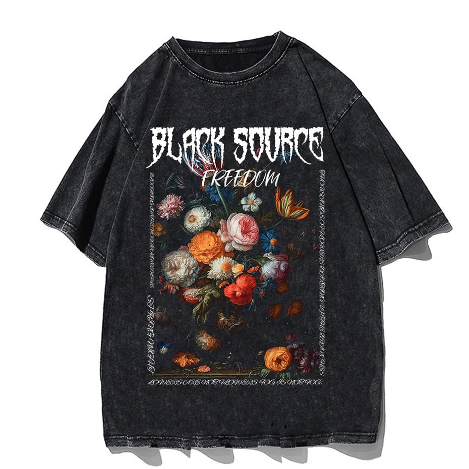 Sunshine Humorous Sun Moon Party Women's Casual T-Shirt Japanese Retro Style Cotton Short Sleeve Round Neck Printed Top