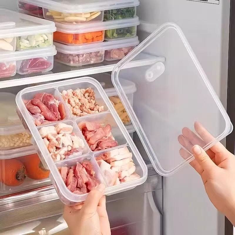 Refrigerator compartment storage box frozen meat box frozen crisper food packaging box refrigerator special organization food grade