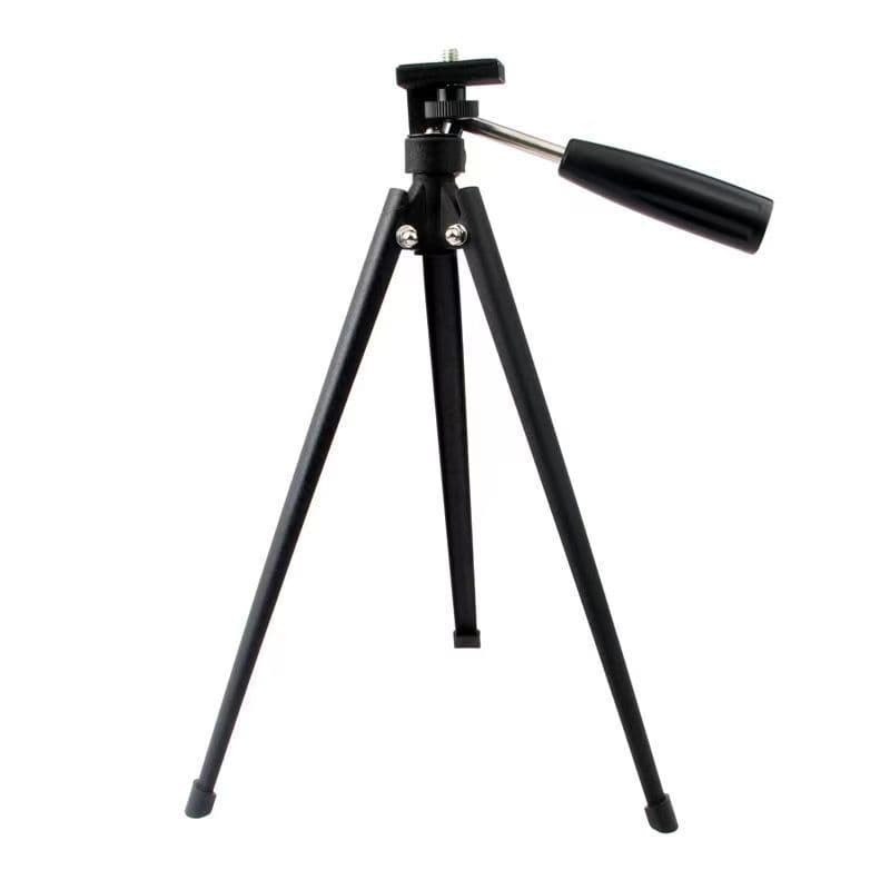 Factory wholesale telescope special tripod metal can be connected to mobile phone camera desktop iron bracket with PTZ Universal