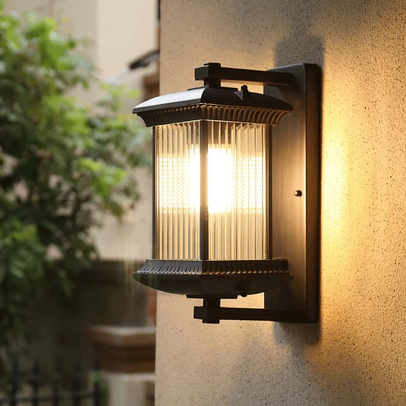 Small Changhong Wall Light New Chinese Style Outdoor Waterproof Villa Courtyard Lamp Retro Exterior Balcony Entrance Corridor Passage Light
