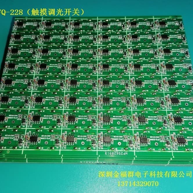 Supply JFQ-228 Touch Dimmer Switch Touch Stepless Dimming Circuit Board