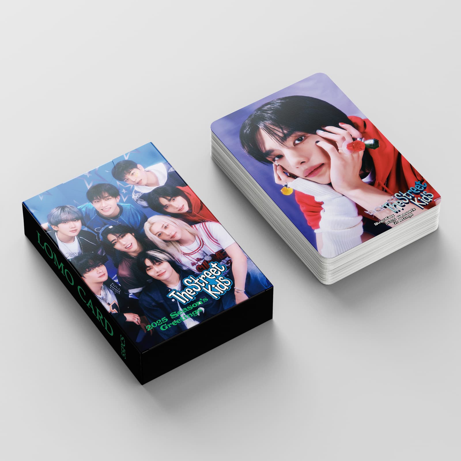 55 Stray Kids Cards in Stock THE STREET KIDS Photocards SEASON’S GREETINGS