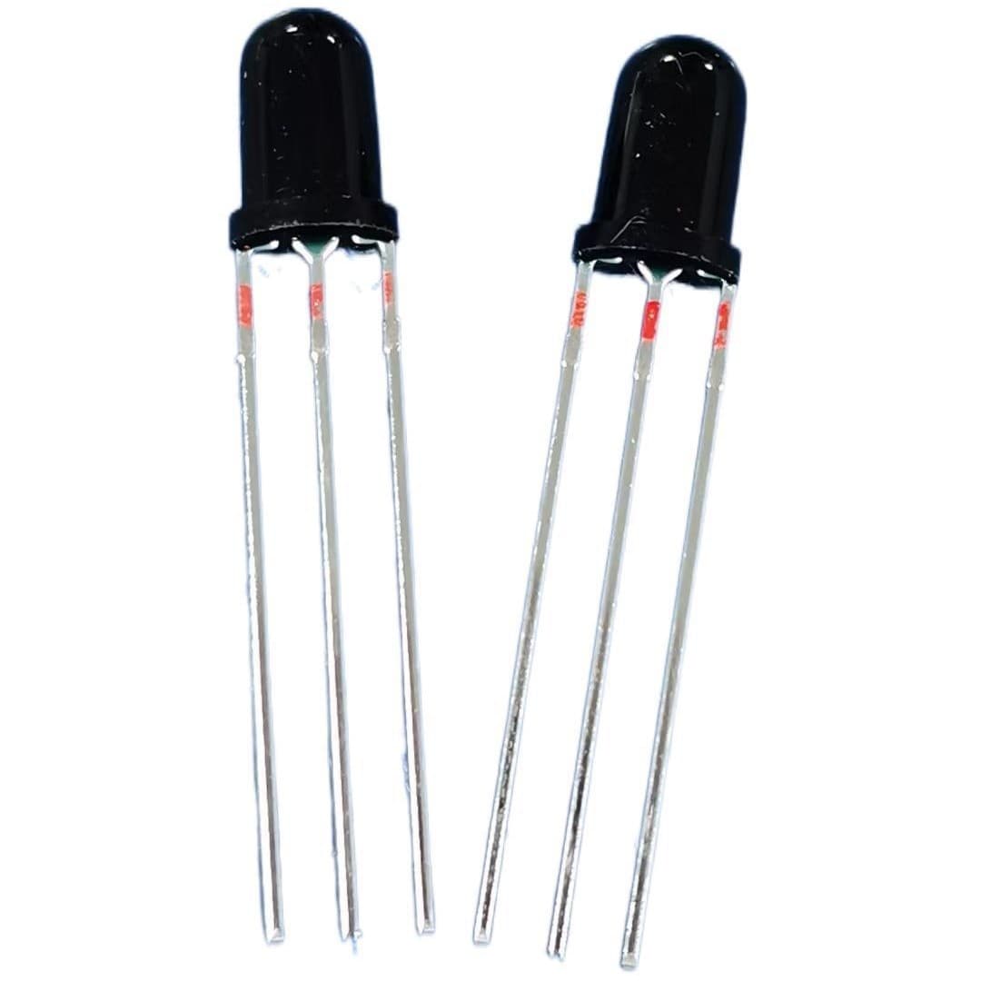 Infrared receiver head, straw hat style, F5 cylindrical infrared remote control receiver head, 360-degree reception, available in stock.