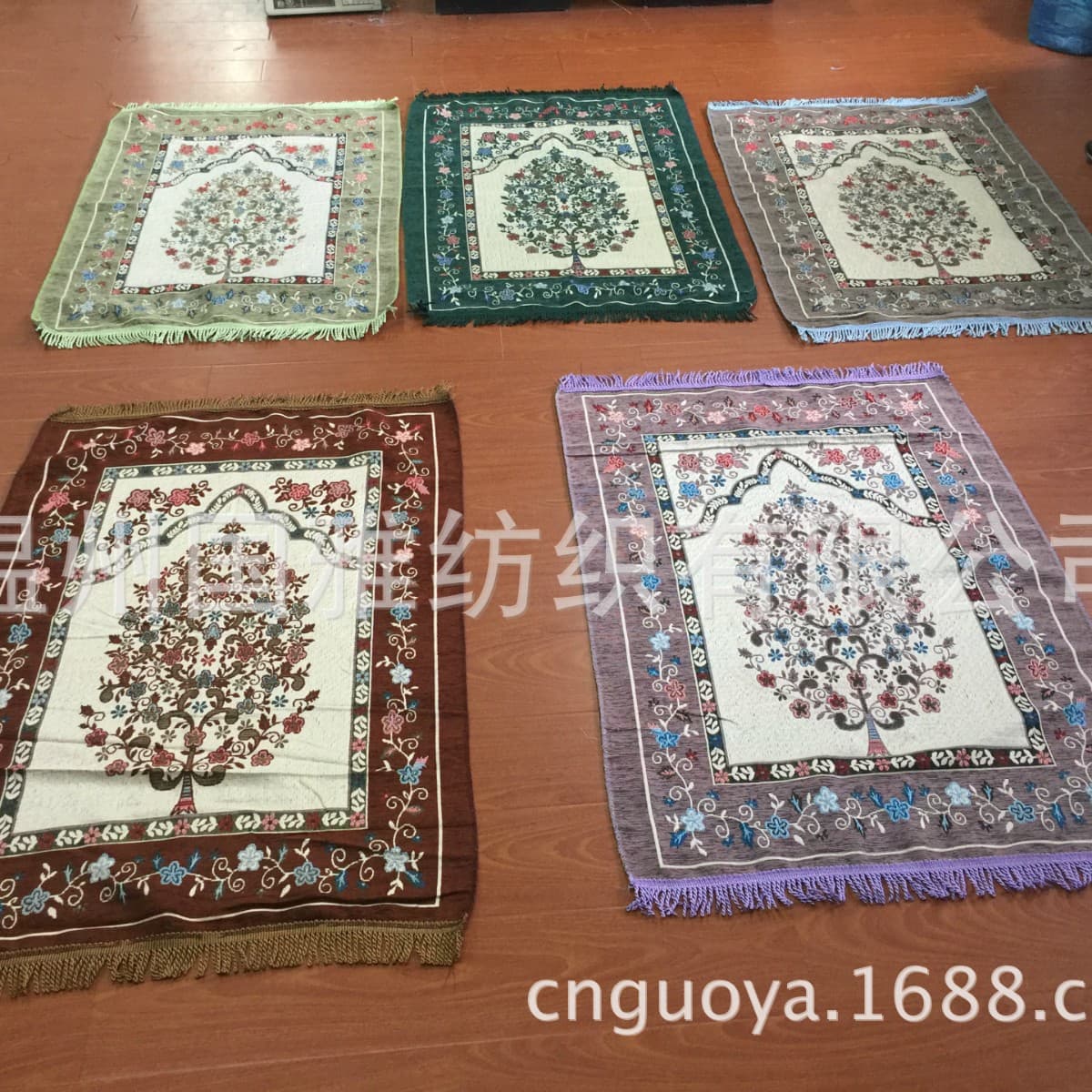 2021 New Multicolor Floral Prayer Mat Southeast Asian Prayer Mat