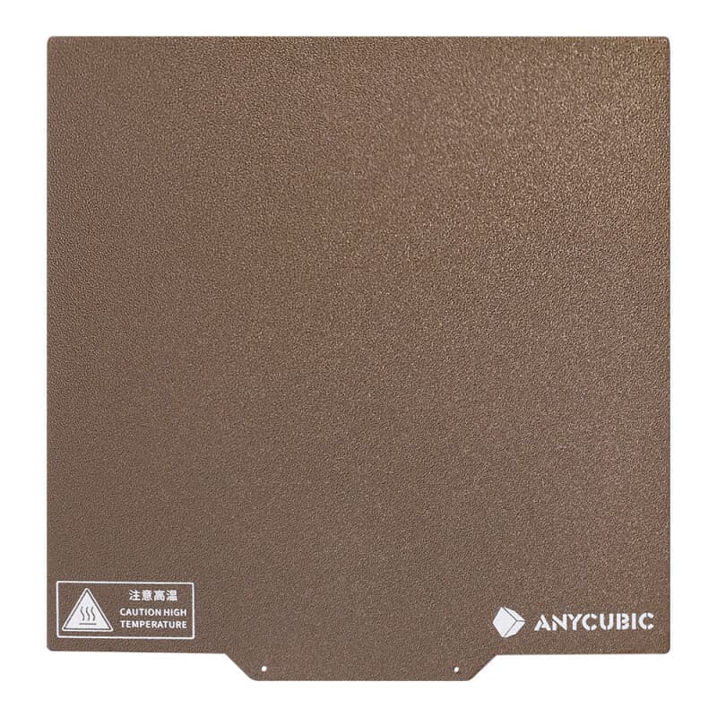 ANYCUBIC FDM 3D Printer Heated Bed Accessories, PEI Spring Steel Magnetic Sticker for Kobra