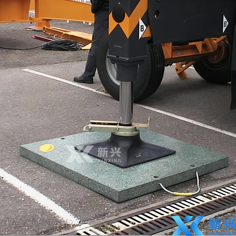 Anti-slip Crane Outrigger Pads UPE Pump Truck Pads