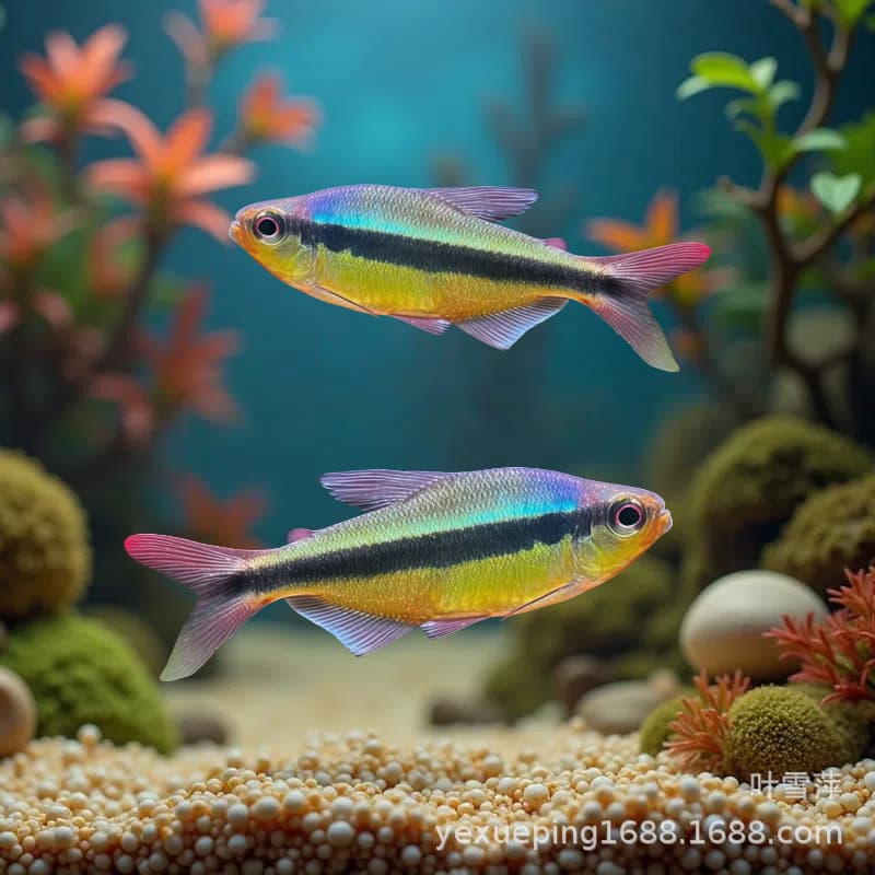Rainbow Blue Devil Tetra South American Ornamental Tropical Fish Royal Blue Devil Premium Planted Aquarium Shanghai Ornamental Fish Wholesale