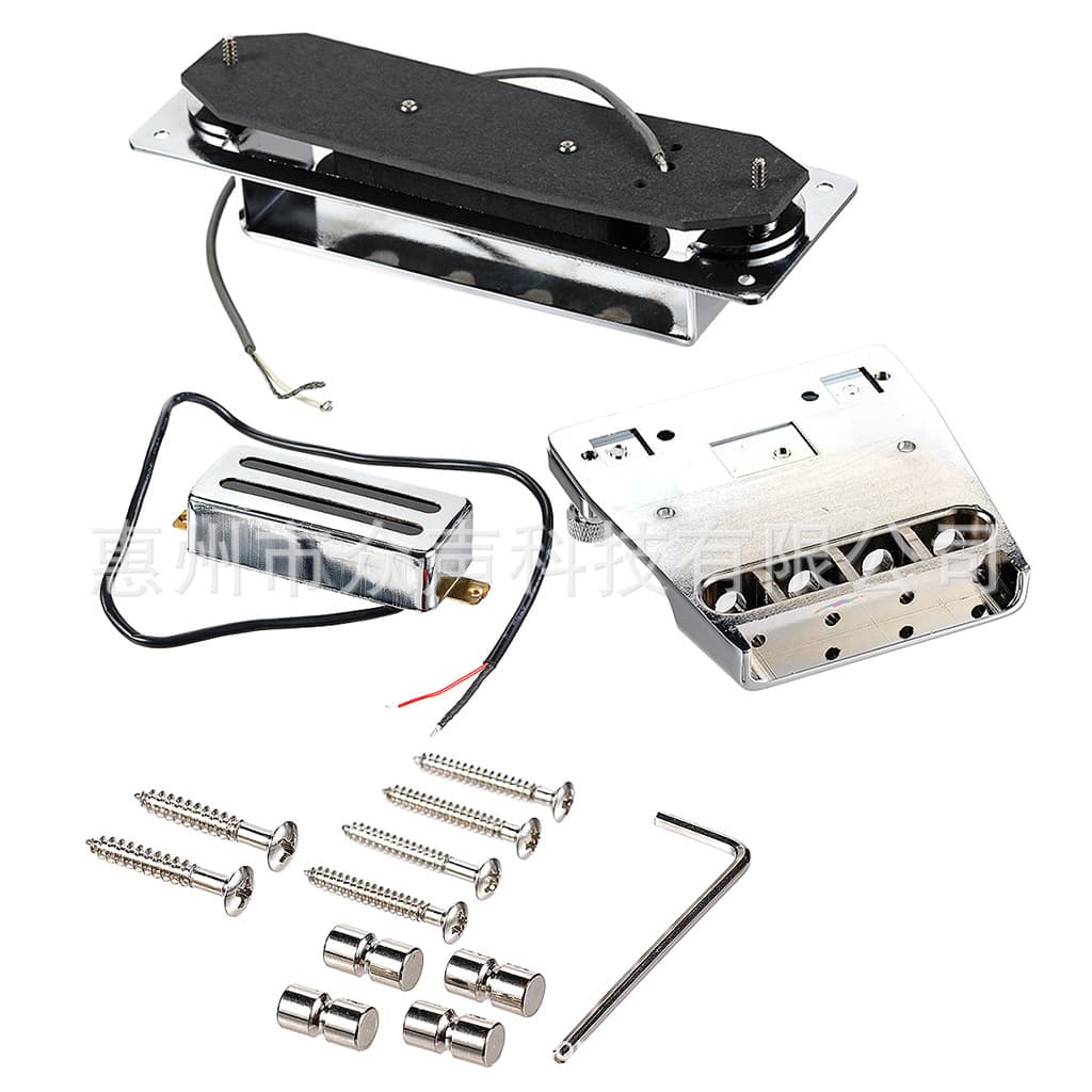 Musical Instrument Accessories Shoe-Shaped Bridge Pickup Combo Set